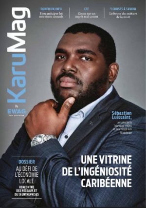 Sébastien Luissaint, Myditech, en couverture du Karumag n°189